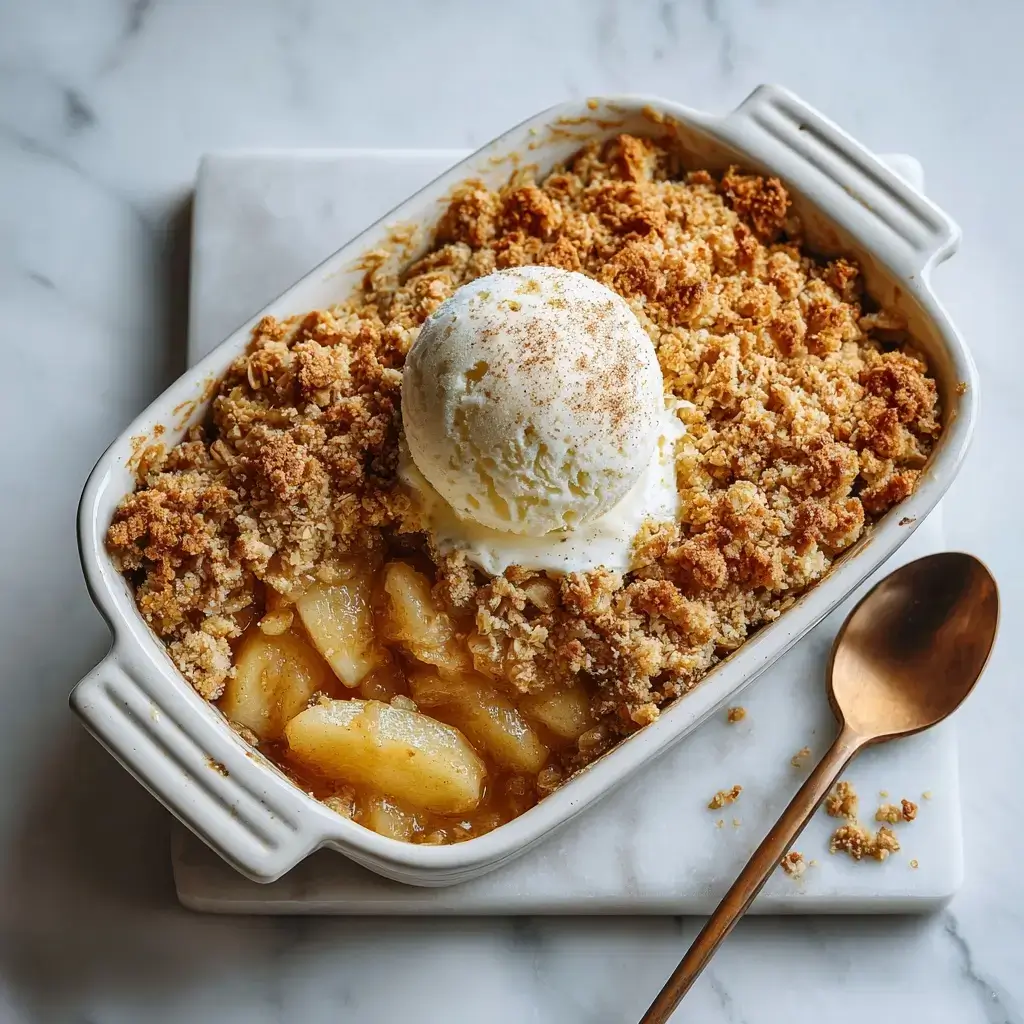 Baked Apple Crumble