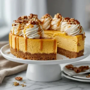 Best Ever Pumpkin Cheesecake