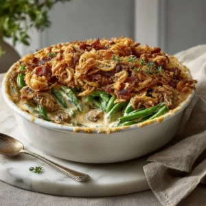 Best Southern Green Bean Casserole