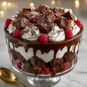 Brownie Trifle