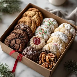 Cookie Box For Christmas
