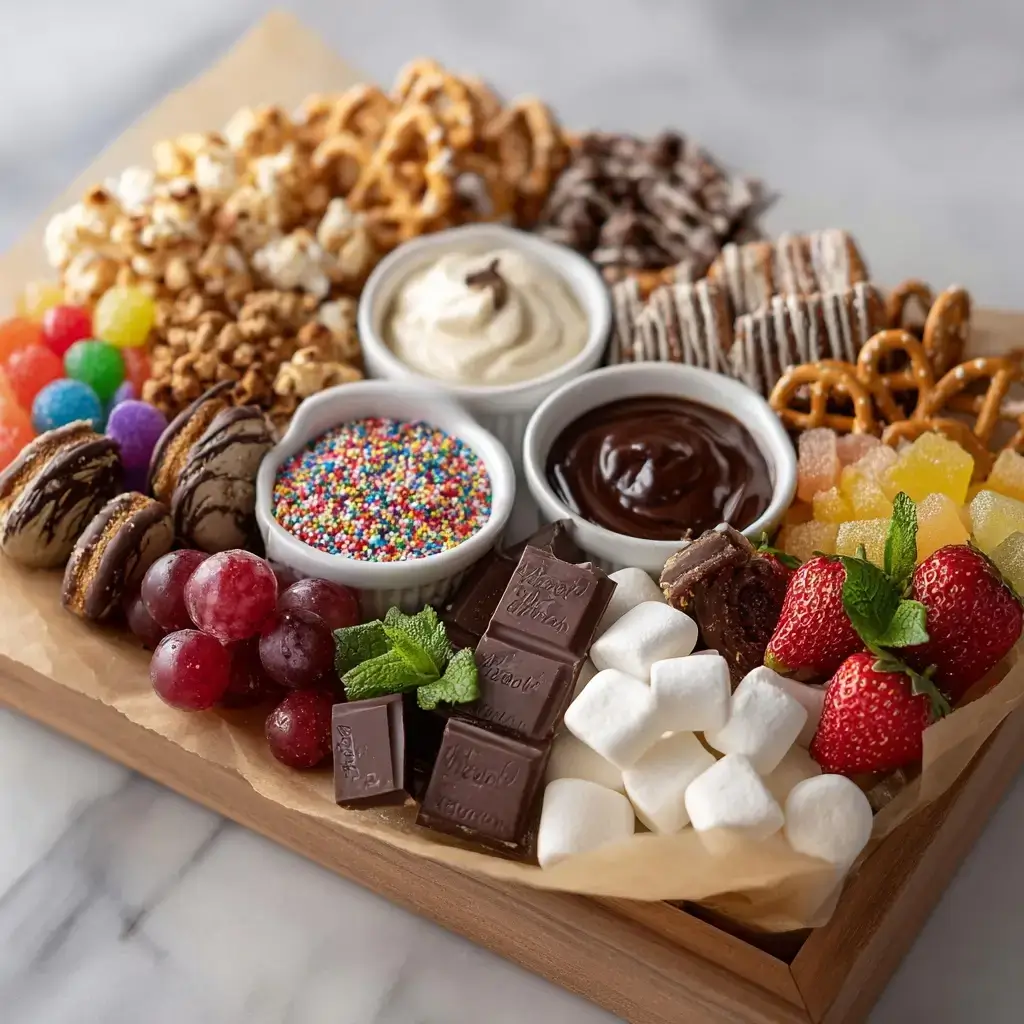 Candy Charcuterie Board