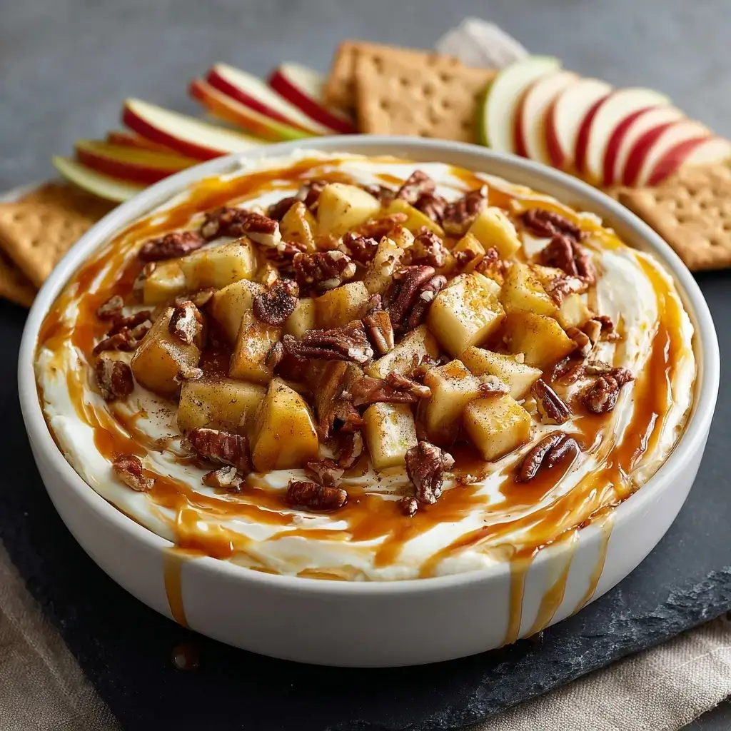 Caramel Apple Cheesecake Dip