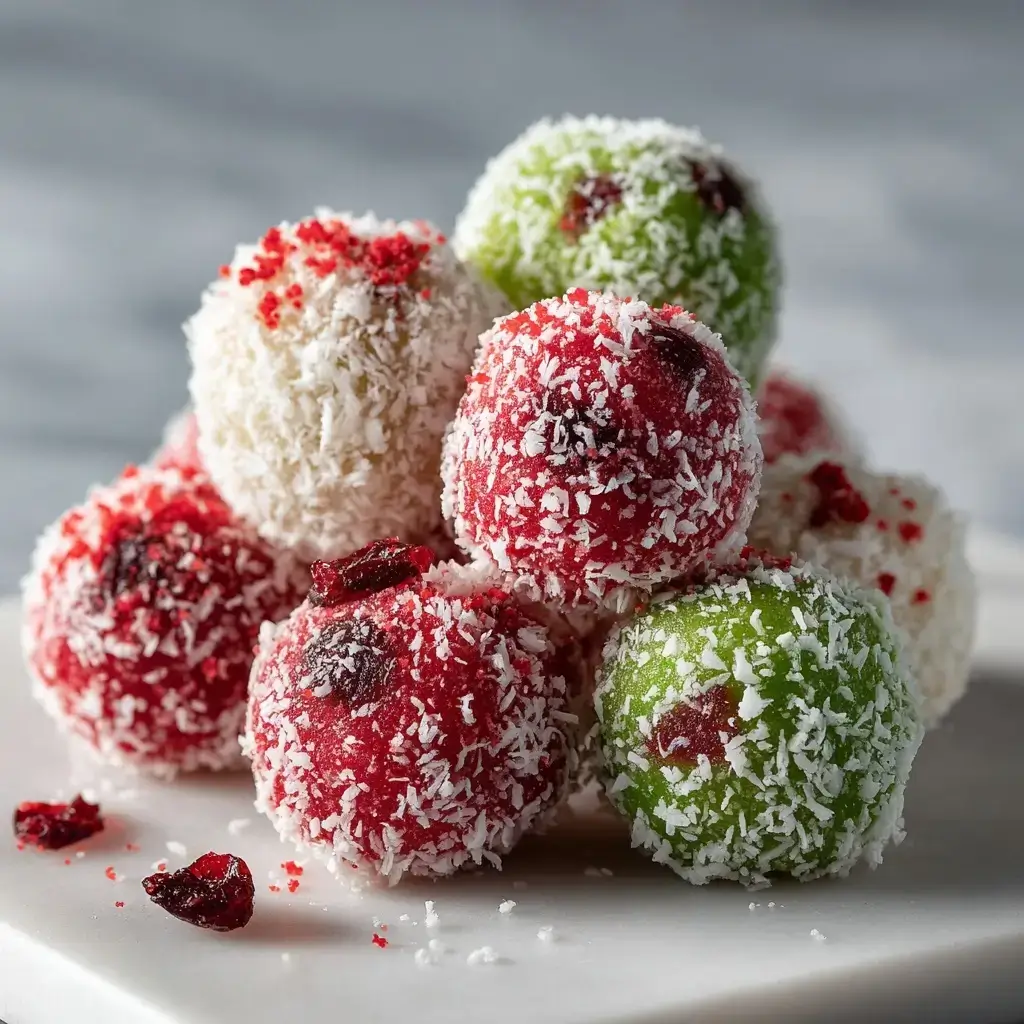 Christmas Jello Balls