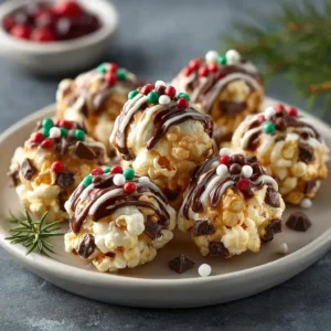 Christmas Popcorn Balls Recipe