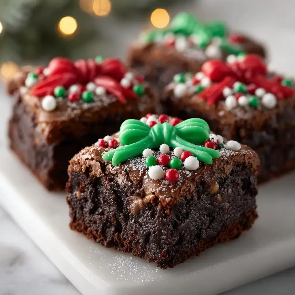 Christmas Present Brownies Recipe