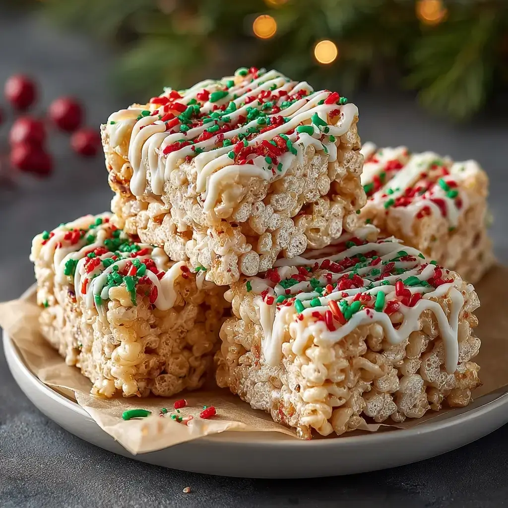 Christmas Rice Crispy Treats