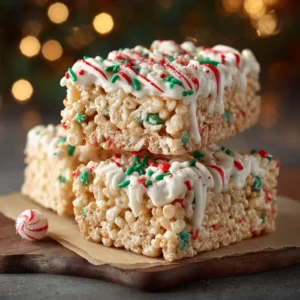 Christmas Rice Crispy Treats