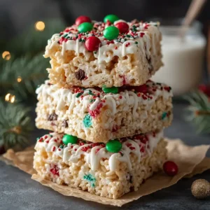 Christmas Rice Krispie Treats