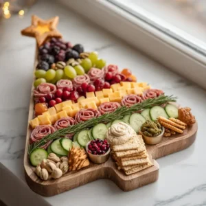 Christmas Tree Charcuterie Board