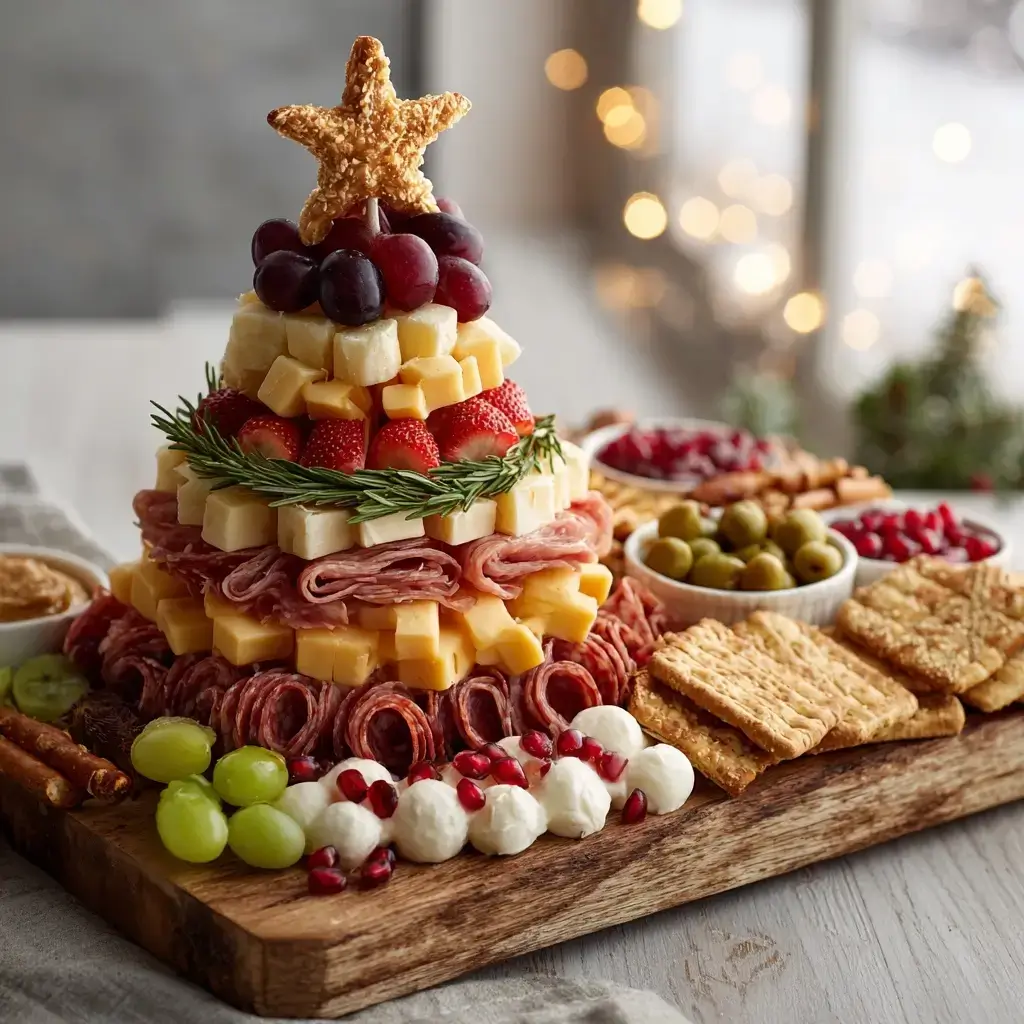 Christmas Tree Charcuterie Board