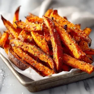 Crispy Oven Baked Sweet Potato Fries