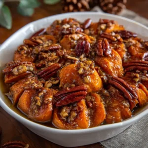 Easy Candied Sweet Potato Casserole