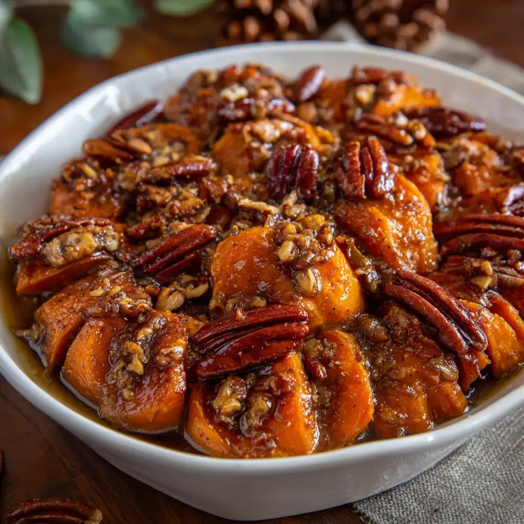 Easy Candied Sweet Potato Casserole