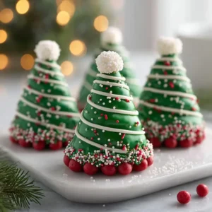 Elf Hats Holiday Treats