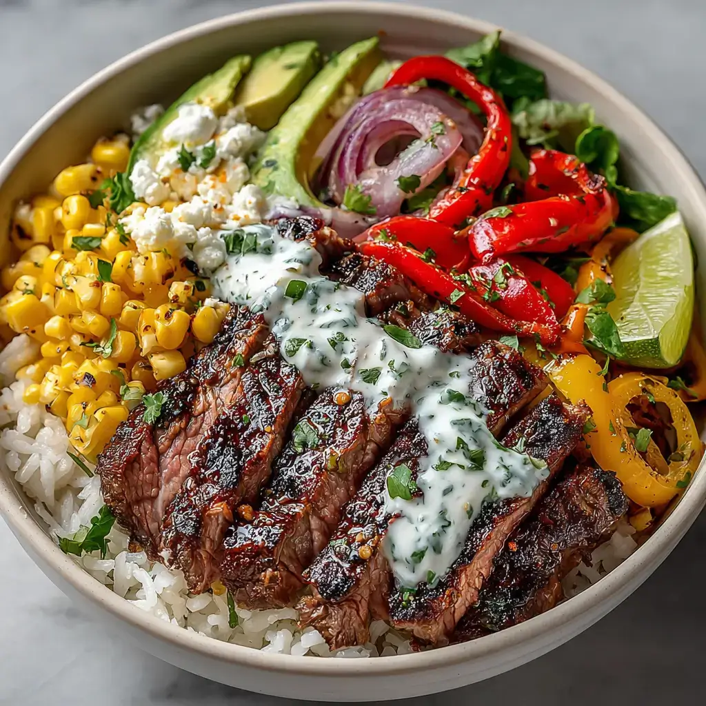 Healthy Steak Bowl