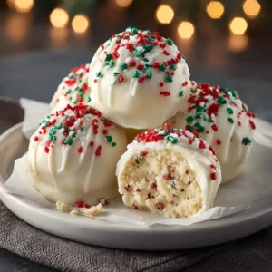 Little Debbie Christmas Tree Cake Truffles
