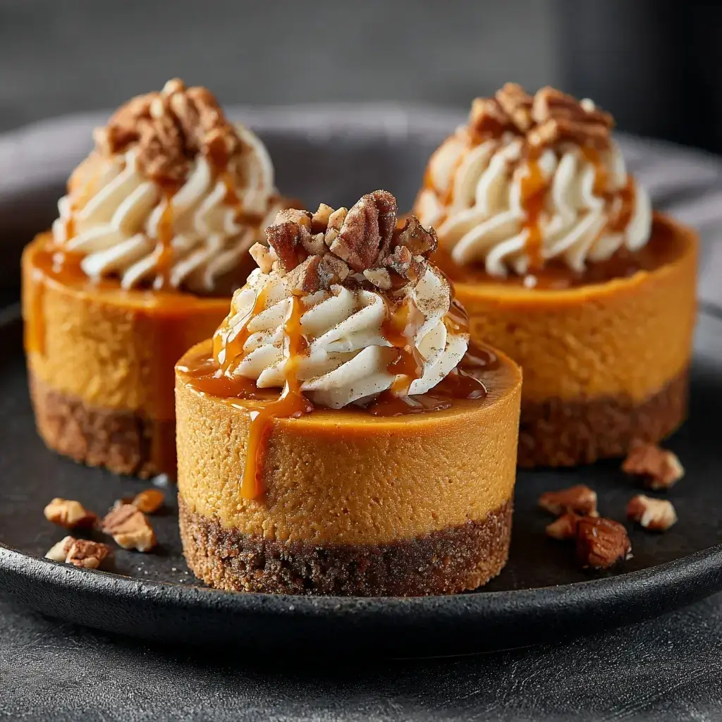 Mini Pumpkin Cheesecake