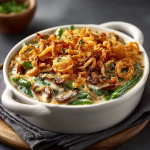 Mouthwatering Campbells Green Bean Casserole