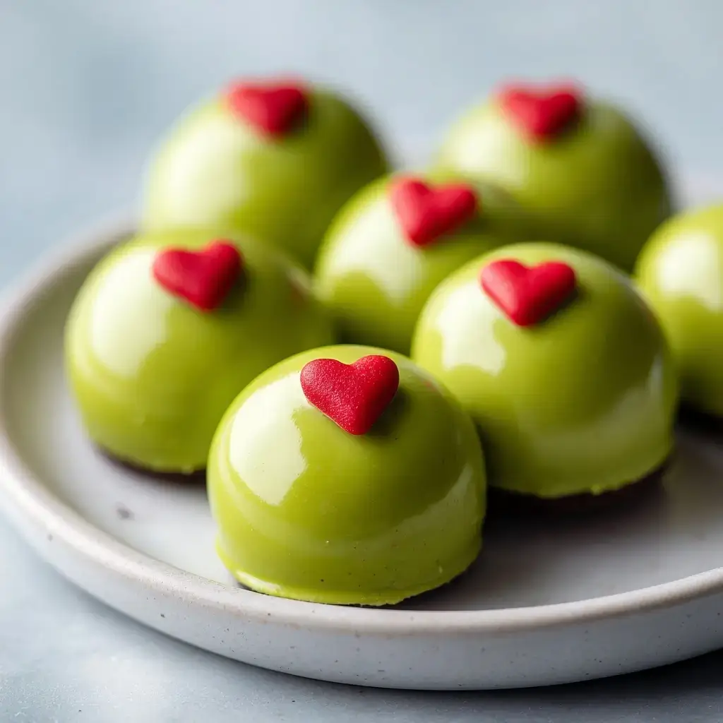 No Bake Grinch Oreo Truffles