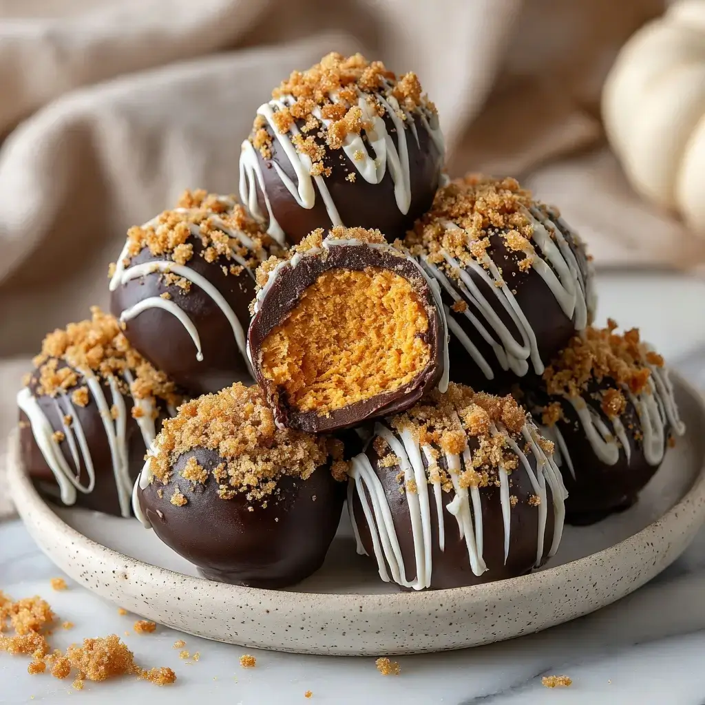 No Bake Pumpkin Cheesecake Balls