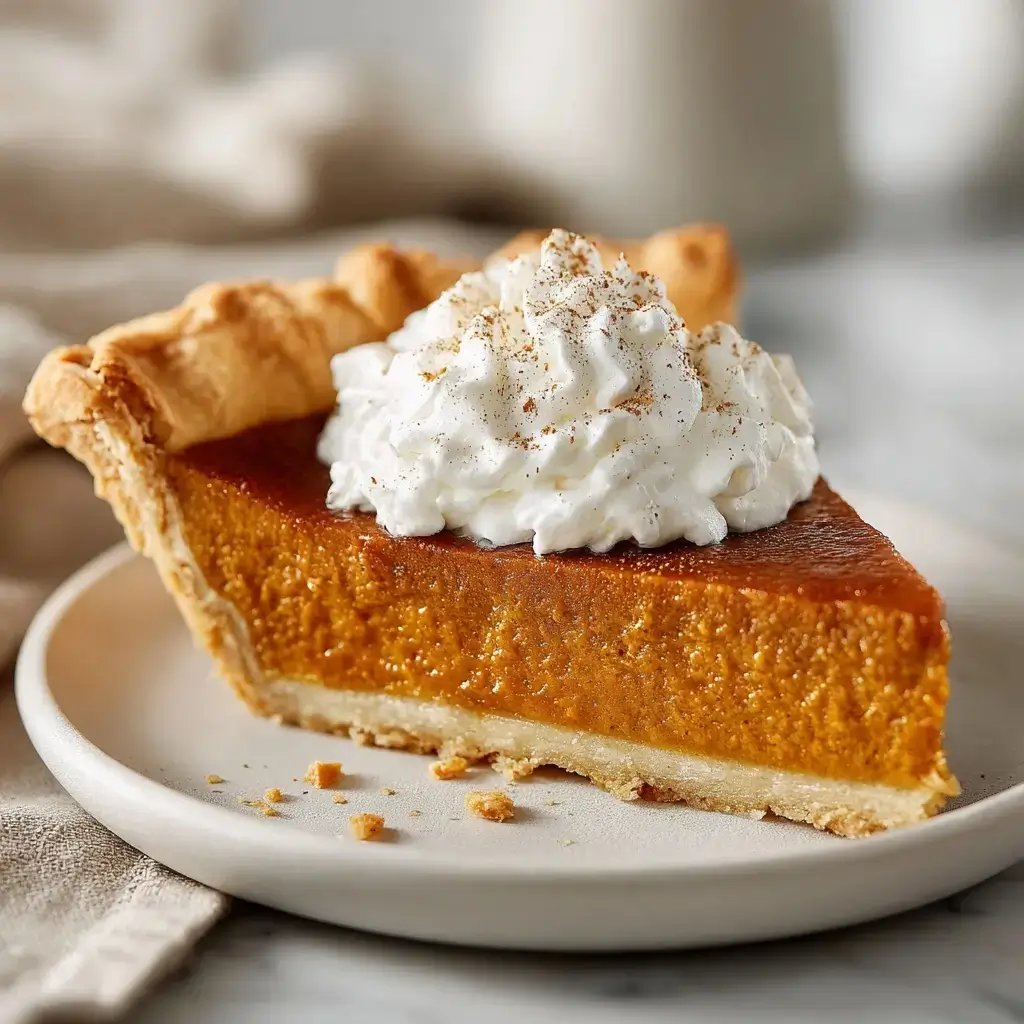 Old Fashioned Classic Pumpkin Pie