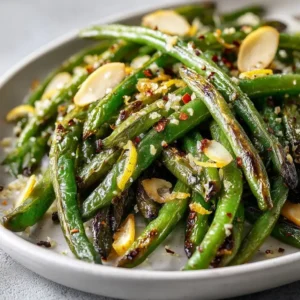 Oven Roasted Green Beans
