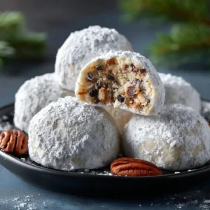 Pecan Snowball Cookies