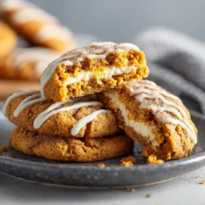 Pumpkin Cheesecake Cookies
