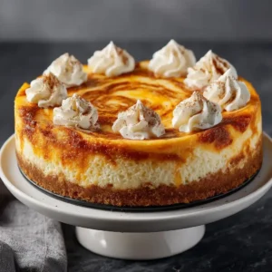 Pumpkin Swirl Cheesecake Recipe