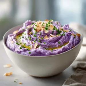 Quick & Easy Mashed Purple Sweet Potatoes