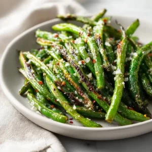 Roasted Frozen Green Beans