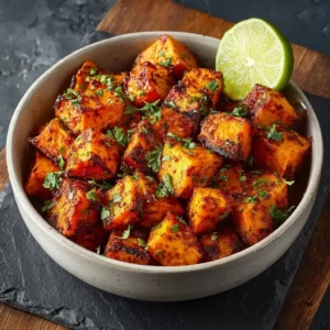 Roasted Sweet Potatoes Air Fryer