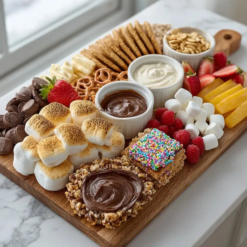 S’mores Charcuterie Board