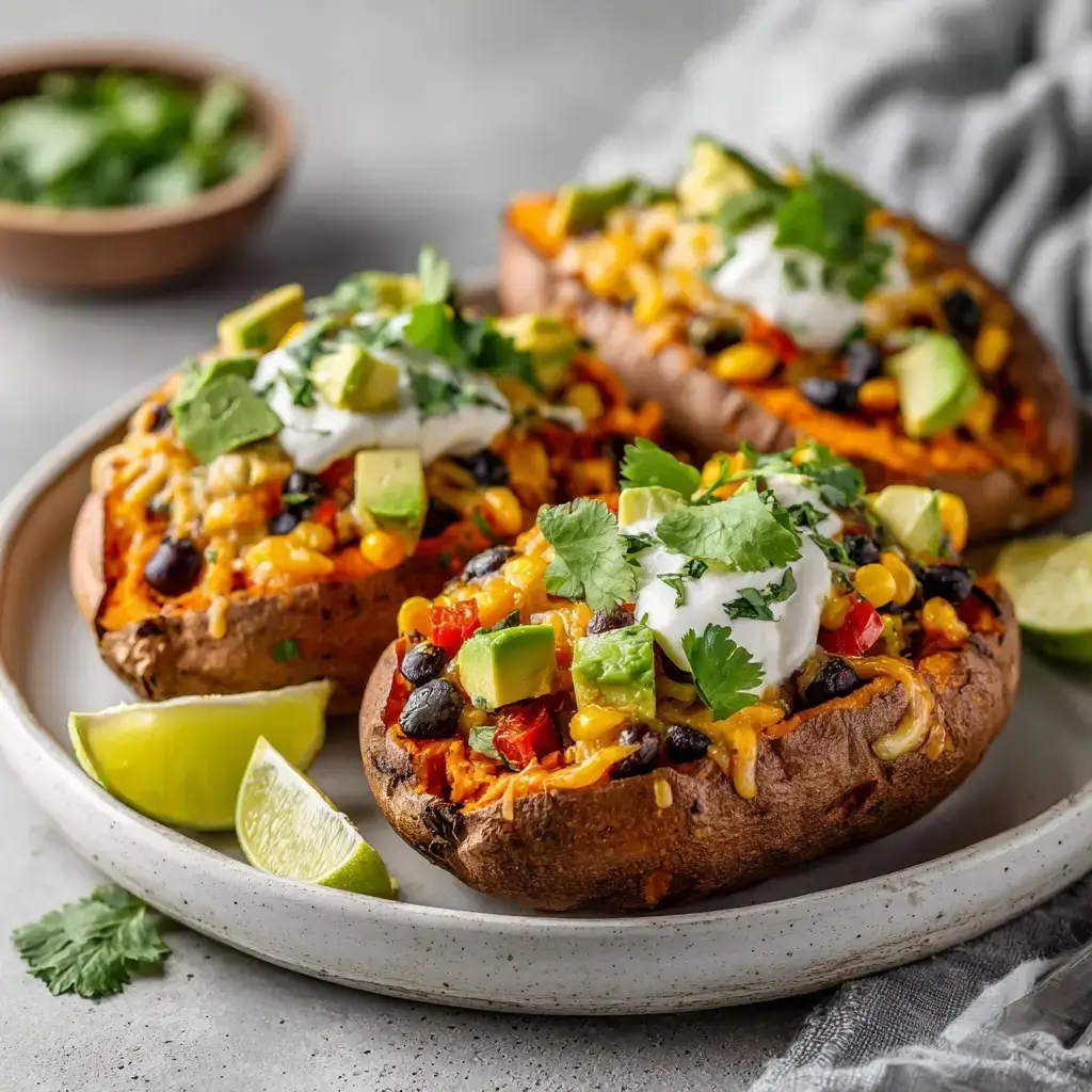 Stuffed Sweet Potatoes