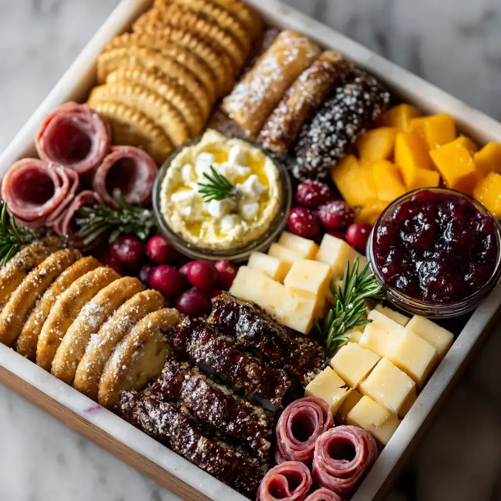 Stunning Christmas Cheese Board