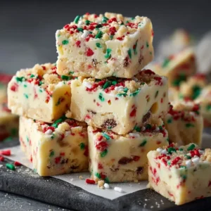 Sugar Cookie Christmas Fudge