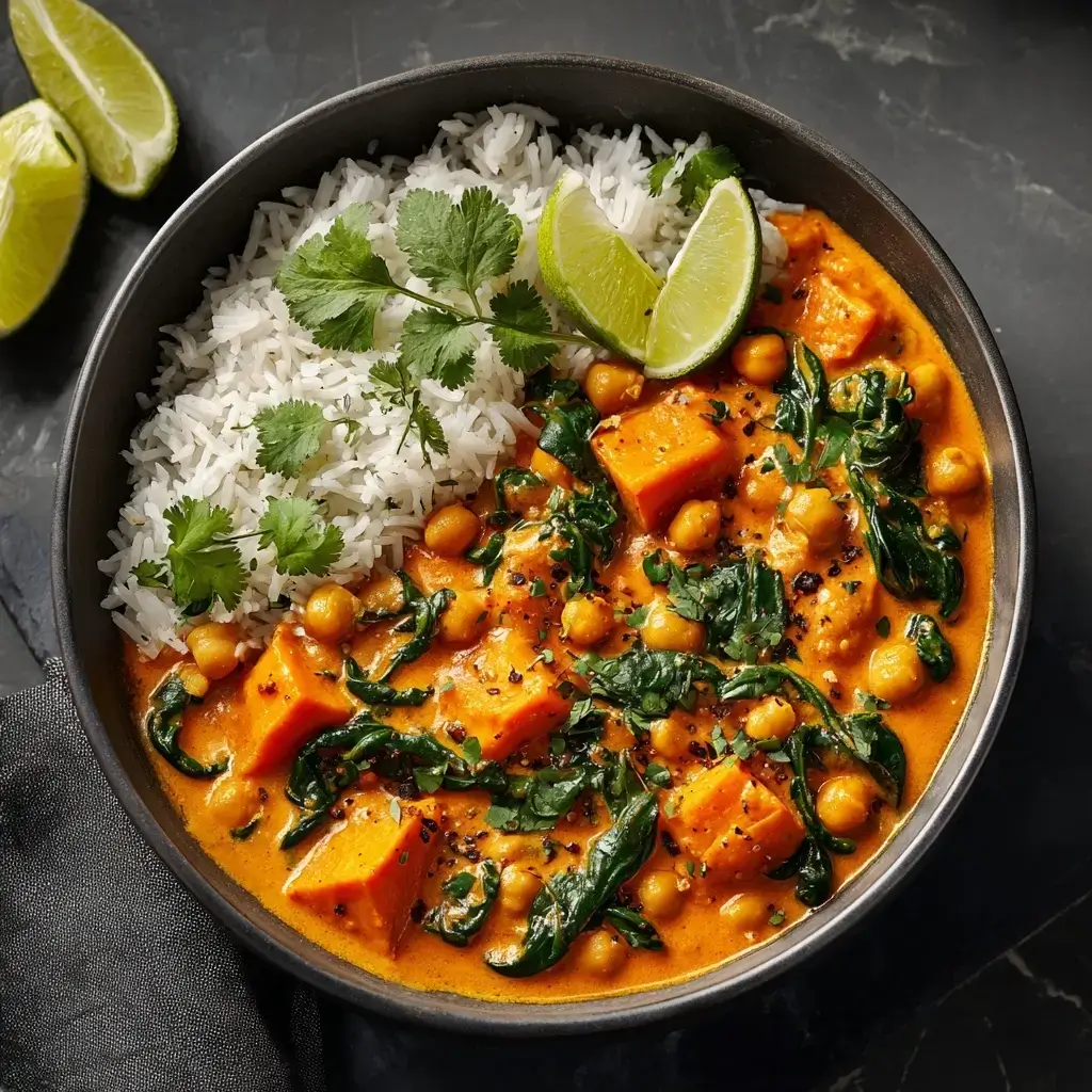 Sweet Potato And Chickpea Curry