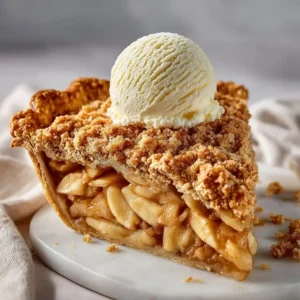 Traditional Dutch Apple Pie