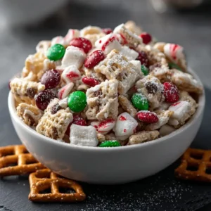 White Chocolate Reindeer Chow