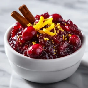Easy Cranberry Sauce 3 Ingredients