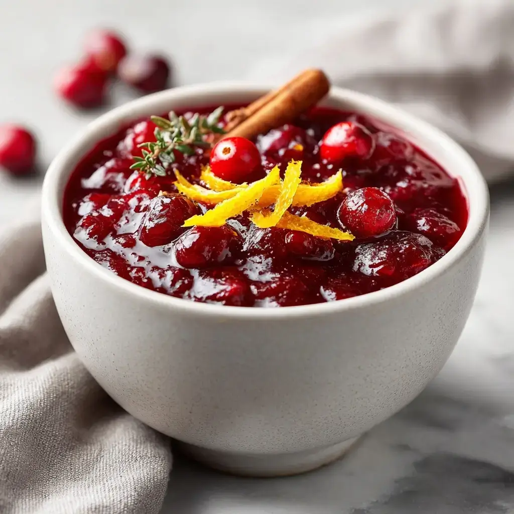 Homemade Cranberry Sauce