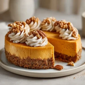 Keto Pumpkin Cheesecake