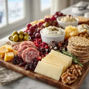 New Years Charcuterie Board