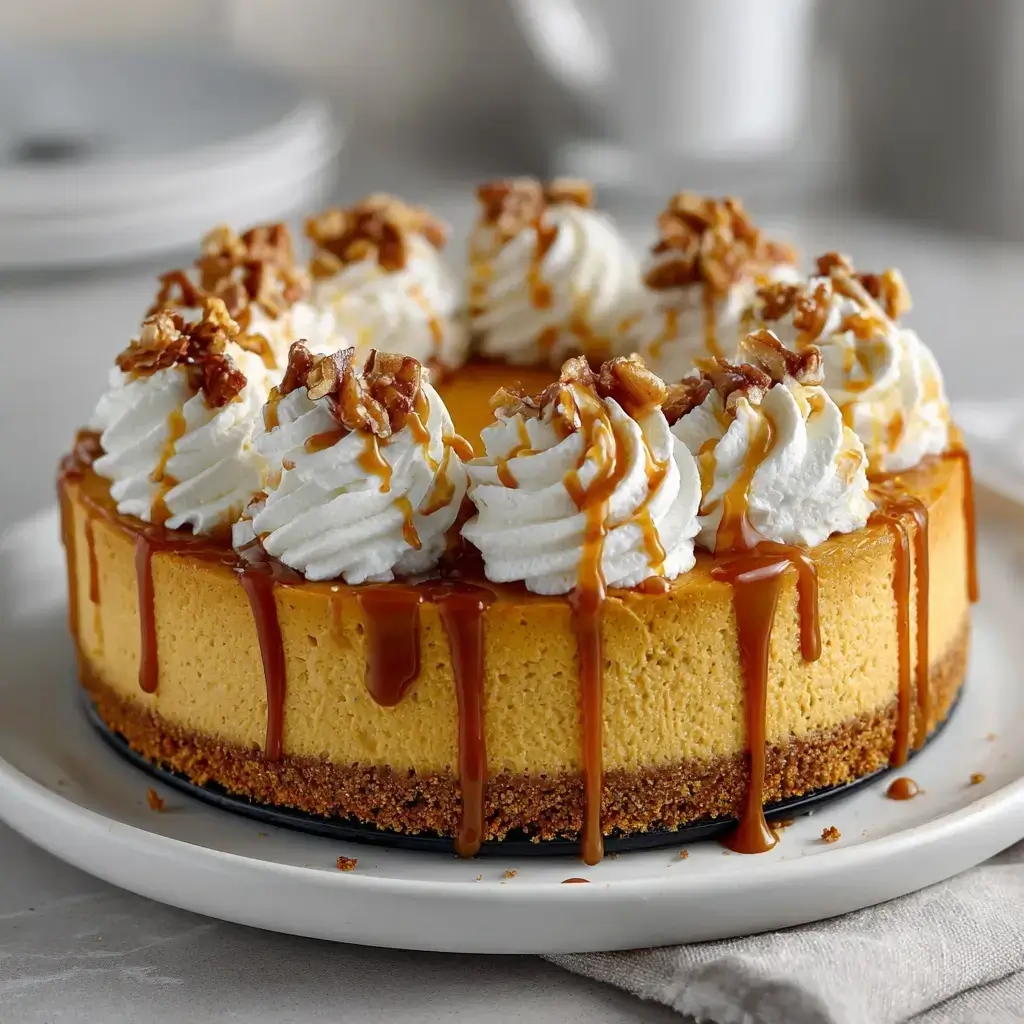 Pumpkin Pie Cheesecake