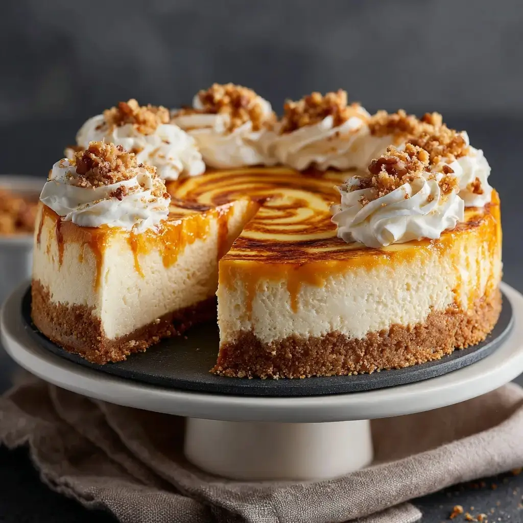 Pumpkin Swirl Cheesecake Recipe