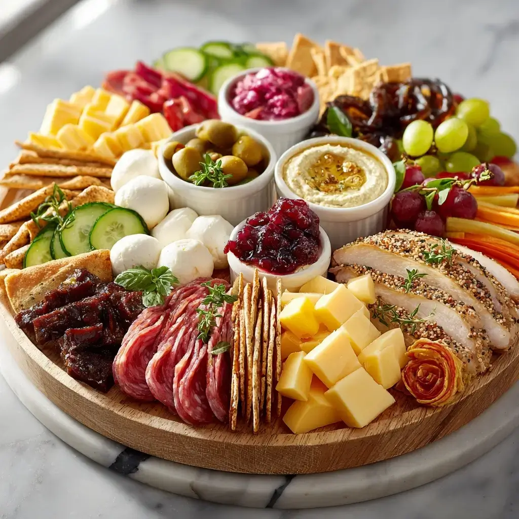 Round Charcuterie Board