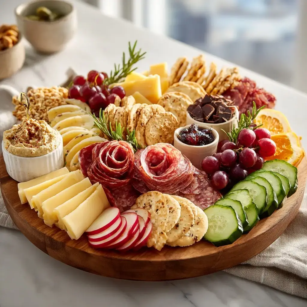 Round Charcuterie Board