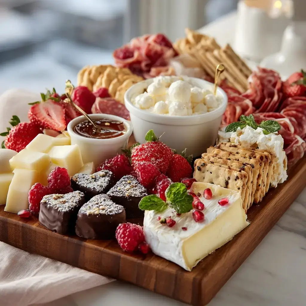 Valentine Charcuterie Board