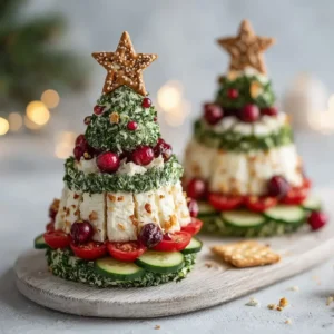Cheese Christmas Trees